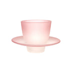 Japanese-style Atomized Glass Tea Cup Plate Combination - Walfos® Kitchenware
