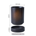Japanese-style Ceramic Chopsticks Holder Household Tableware Storage Box - Walfos® Kitchenware
