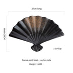Japanese-style Ceramic Japanese Sushi Fan-shaped Meal Plate - Walfos® Kitchenware