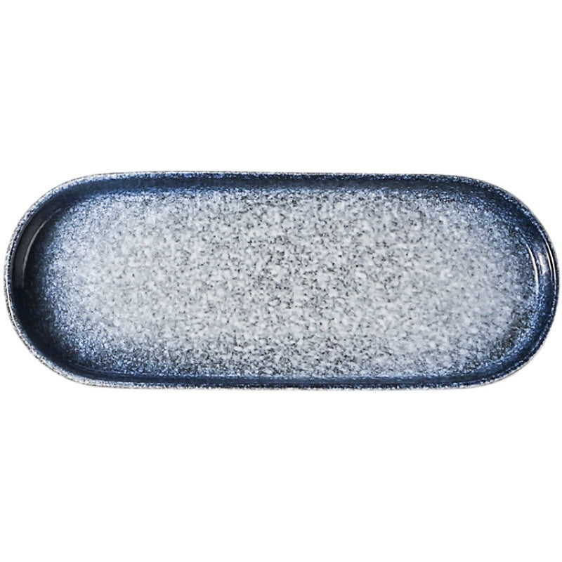 Japanese-style Ceramic Rectangular Western Cuisine Plate Sushi Plate - Walfos® Kitchenware