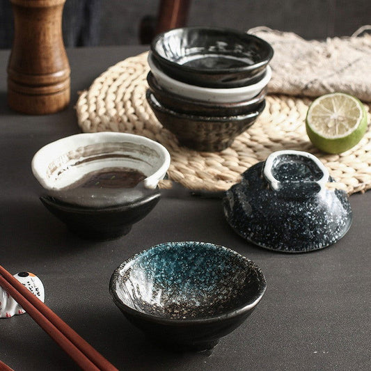 Japanese-style Ceramic Soy Sauce And Vinegar Saucer - Walfos® Kitchenware