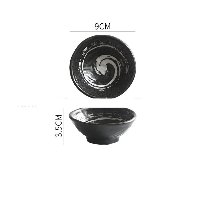 Japanese-style Ceramic Soy Sauce And Vinegar Saucer - Walfos® Kitchenware