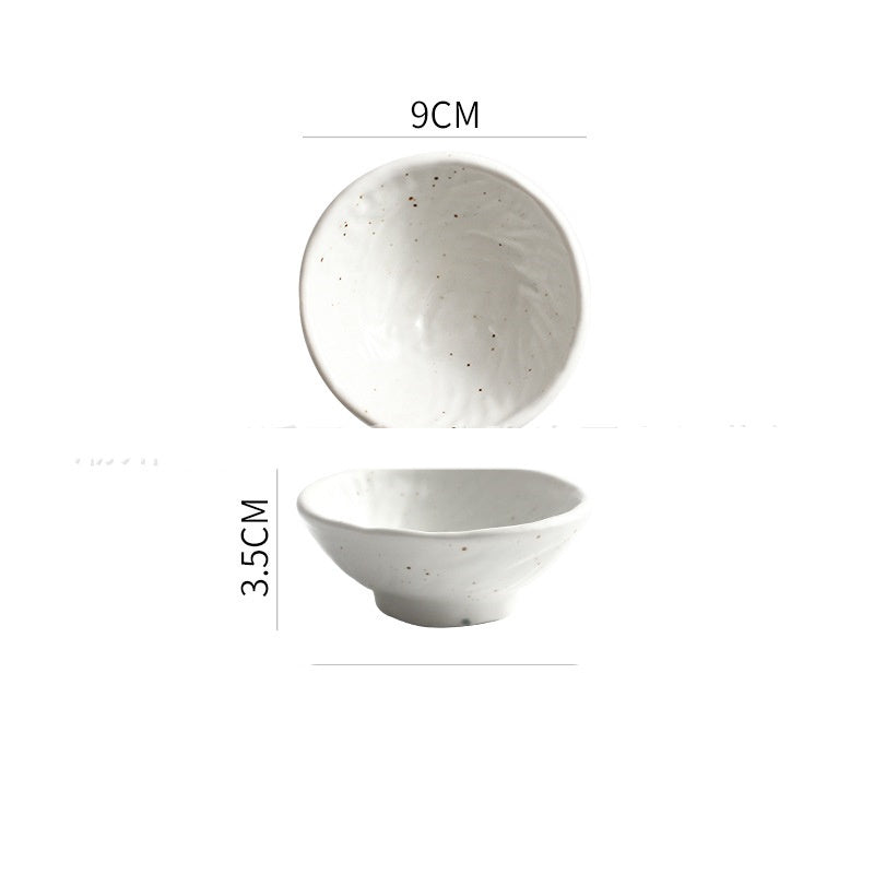 Japanese-style Ceramic Soy Sauce And Vinegar Saucer - Walfos® Kitchenware