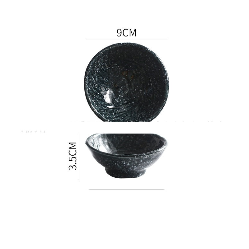 Japanese-style Ceramic Soy Sauce And Vinegar Saucer - Walfos® Kitchenware