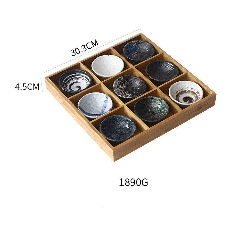 Japanese-style Ceramic Soy Sauce And Vinegar Saucer - Walfos® Kitchenware