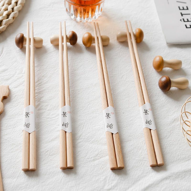 Japanese-style Cute Mushroom Chopsticks Stand - Walfos® Kitchenware