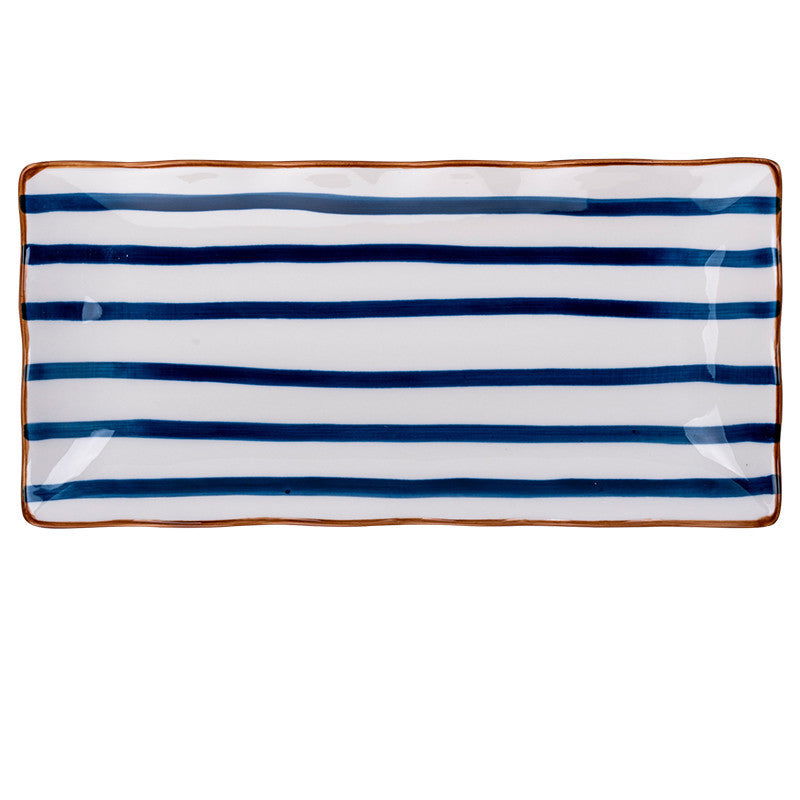 Japanese-style Dinner Plate, Household Ceramic Plate, Breakfast Plate, Tableware, Fish Plate, Sushi Plate - Walfos® Kitchenware