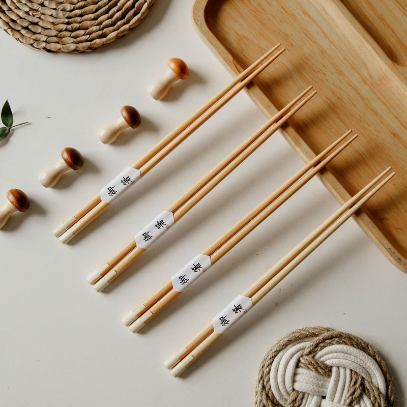 Japanese-style Household Solid Wood Chopsticks - Walfos® Kitchenware