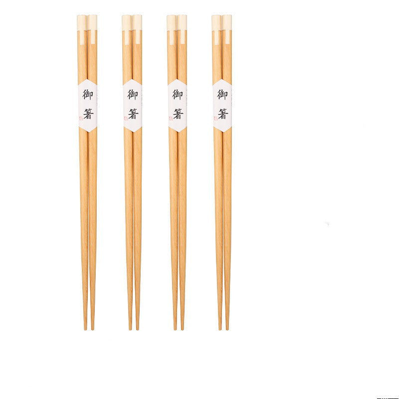 Japanese-style Household Solid Wood Chopsticks - Walfos® Kitchenware