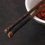 Japanese-style Pointed Sushi Chopsticks Bamboo Single - Walfos® Kitchenware