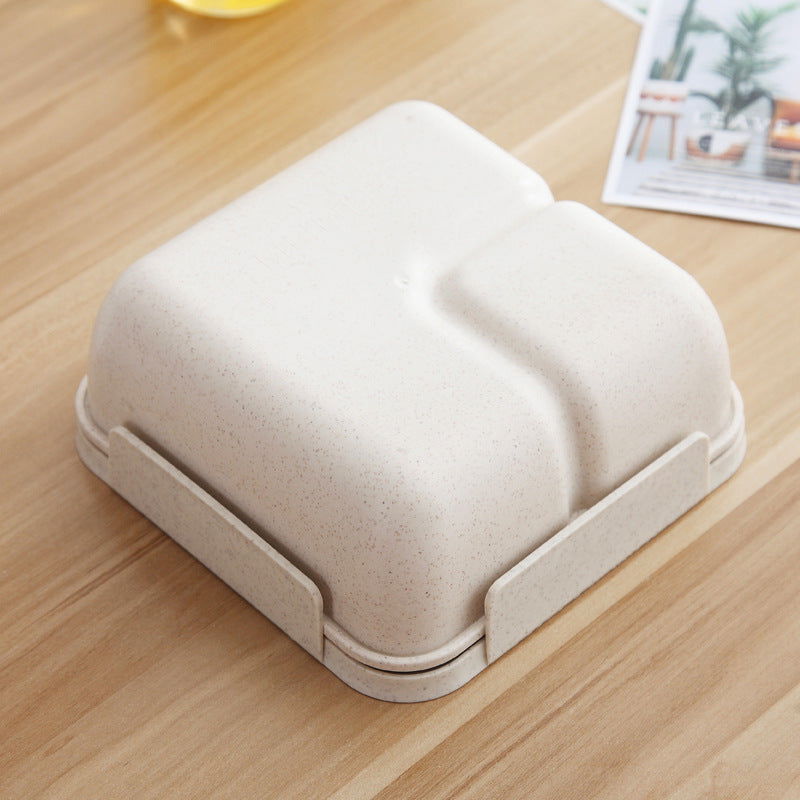 Japanese-style Student Can Microwave-separated Bento Box - Walfos® Kitchenware