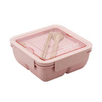 Japanese-style Student Can Microwave-separated Bento Box - Walfos® Kitchenware
