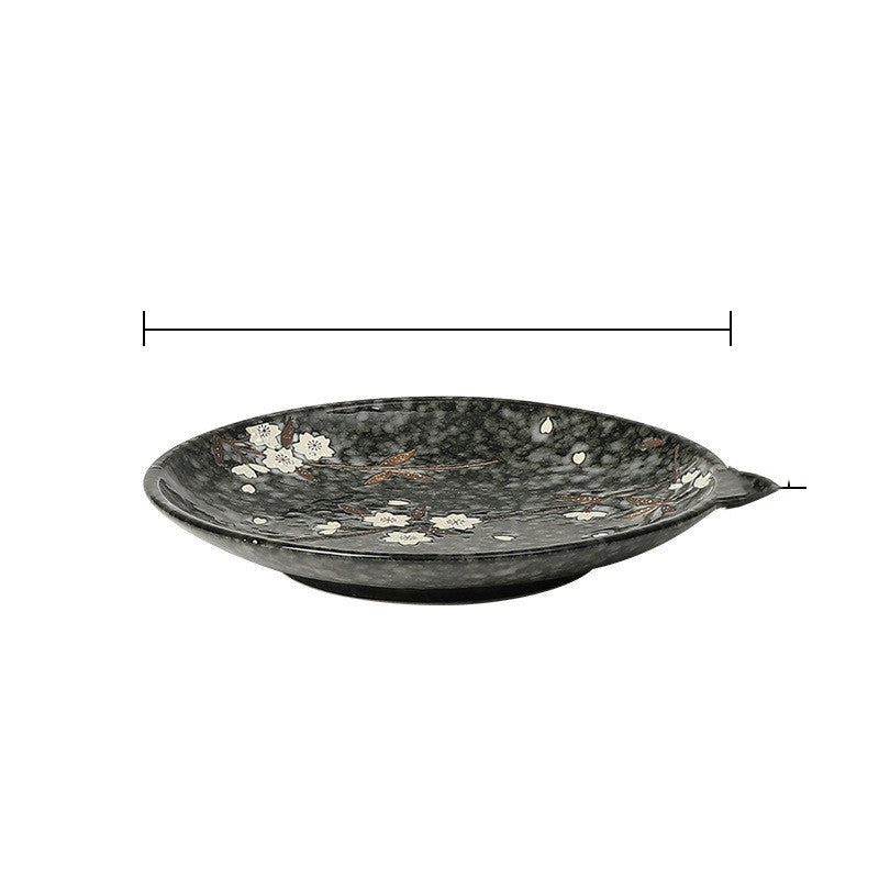 Japanese-style Tableware Plate Steak Plate Dinner Plate Flat Plate - Walfos® Kitchenware