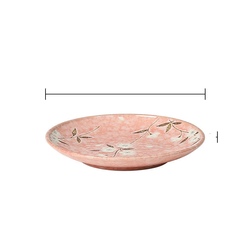 Japanese-style Tableware Plate Steak Plate Dinner Plate Flat Plate - Walfos® Kitchenware