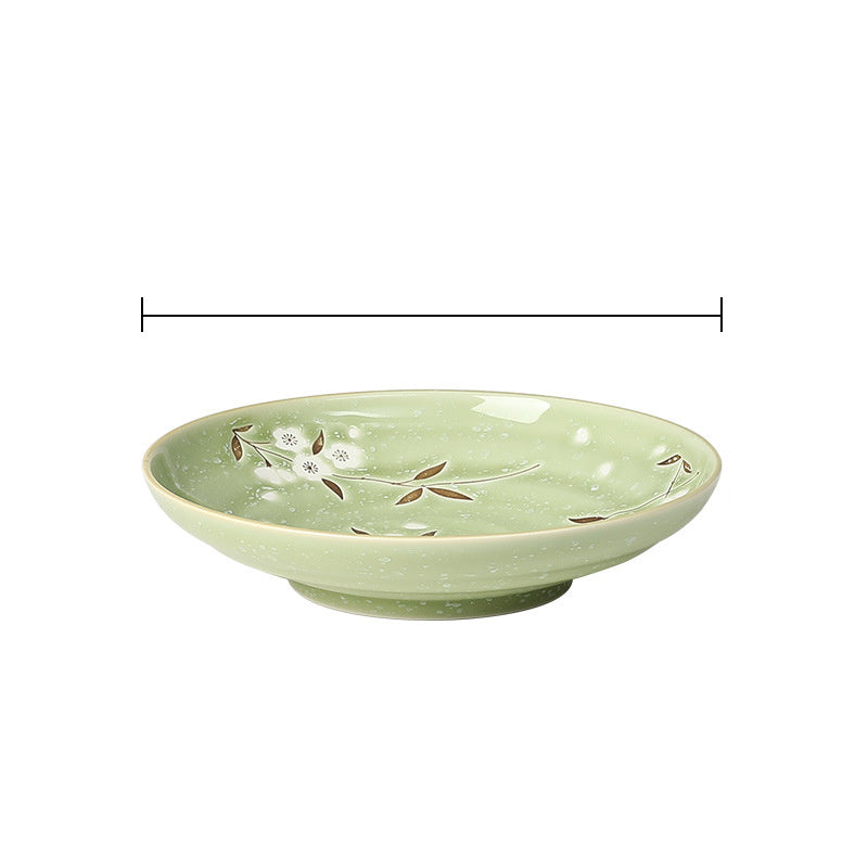 Japanese-style Tableware Plate Steak Plate Dinner Plate Flat Plate - Walfos® Kitchenware