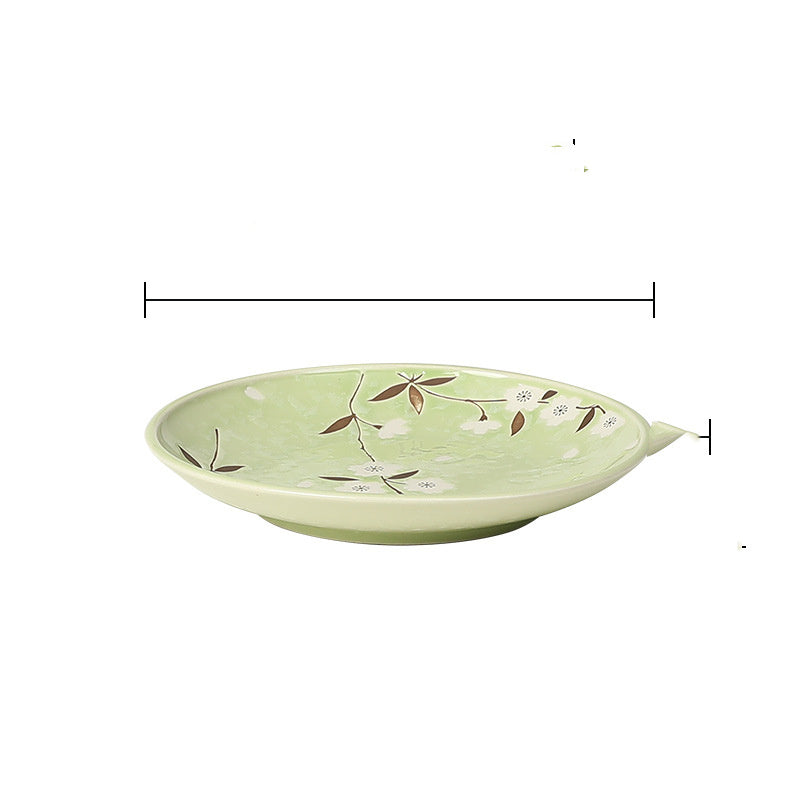 Japanese-style Tableware Plate Steak Plate Dinner Plate Flat Plate - Walfos® Kitchenware