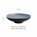 Japanese Ceramic Bamboo Hat Salad Bowl - Walfos® Kitchenware