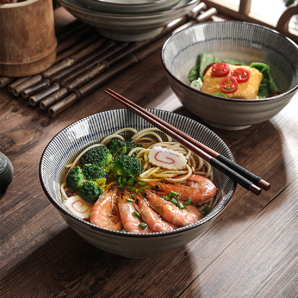 Japanese Ceramic Bowl Commercial Large Ramen - Walfos® Kitchenware