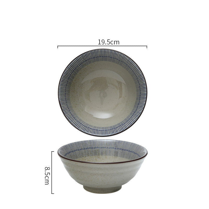 Japanese Ceramic Bowl Commercial Large Ramen - Walfos® Kitchenware