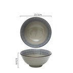 Japanese Ceramic Bowl Commercial Large Ramen - Walfos® Kitchenware
