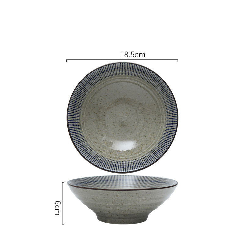 Japanese Ceramic Bowl Commercial Large Ramen - Walfos® Kitchenware