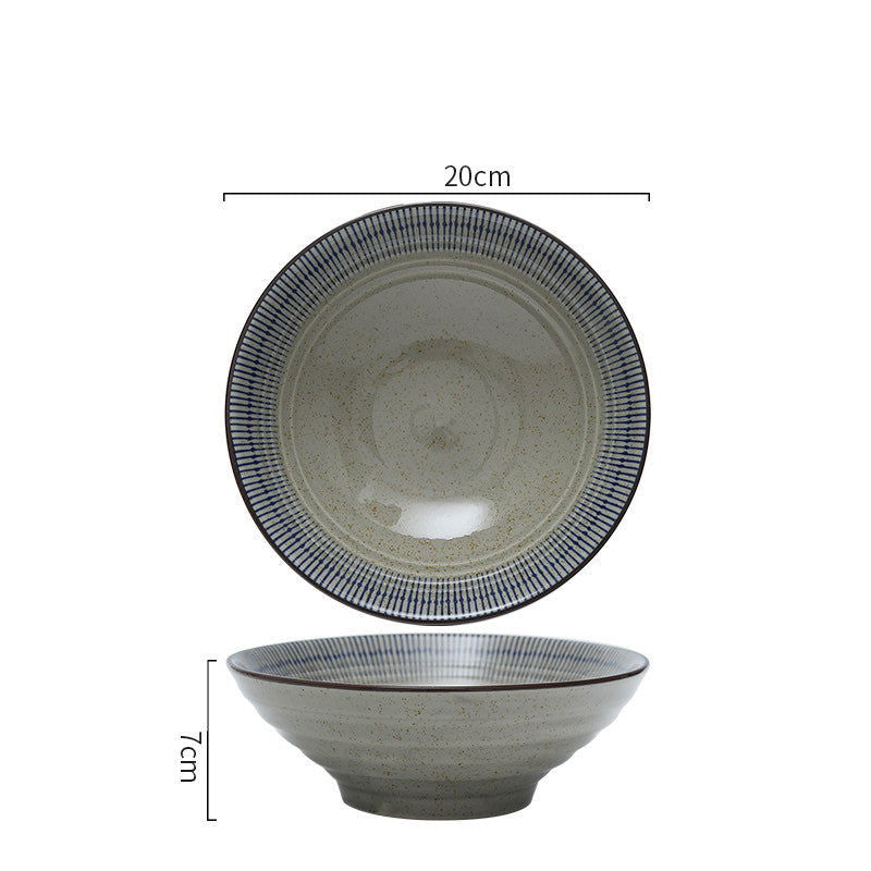 Japanese Ceramic Bowl Commercial Large Ramen - Walfos® Kitchenware