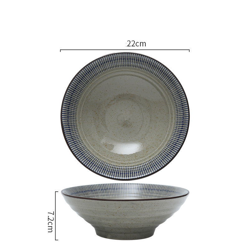 Japanese Ceramic Bowl Commercial Large Ramen - Walfos® Kitchenware