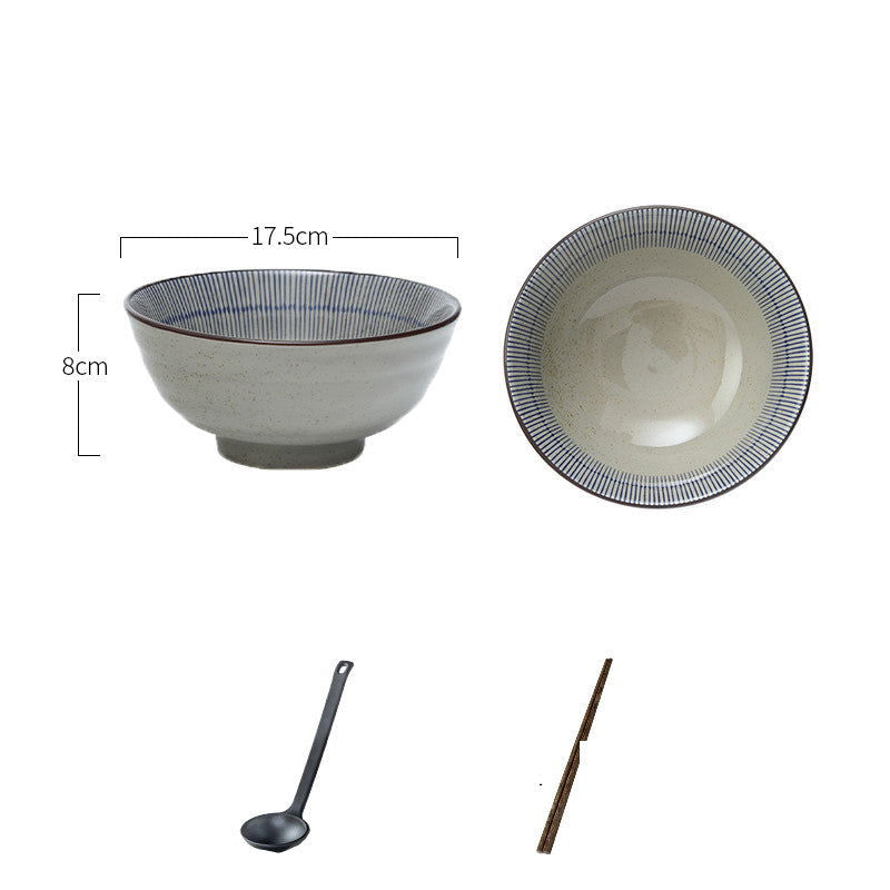 Japanese Ceramic Bowl Commercial Large Ramen - Walfos® Kitchenware
