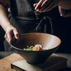 Japanese Ceramic Bowl Household Large Bowl Ramen Bowl - Walfos® Kitchenware