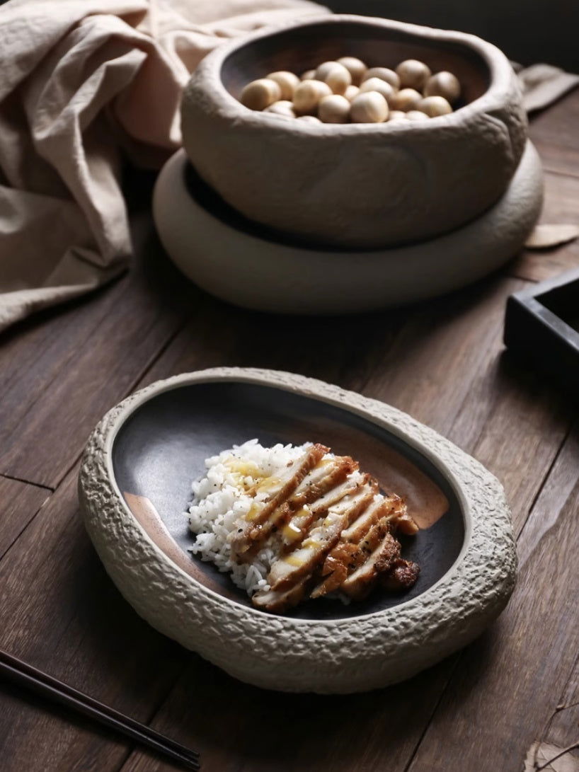 Japanese Ceramic Creative Bowl Cooking Cutlery - Walfos® Kitchenware