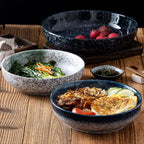 Japanese Ceramic Deep Plate Cutlery - Walfos® Kitchenware