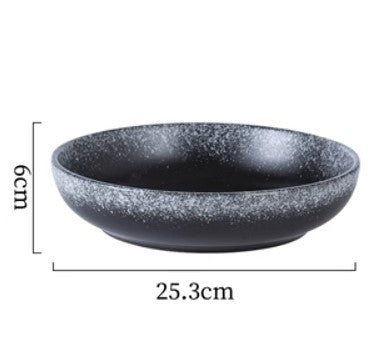 Japanese Ceramic Deep Plate Cutlery - Walfos® Kitchenware