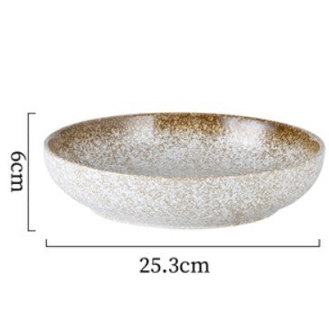 Japanese Ceramic Deep Plate Cutlery - Walfos® Kitchenware