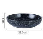 Japanese Ceramic Deep Plate Cutlery - Walfos® Kitchenware
