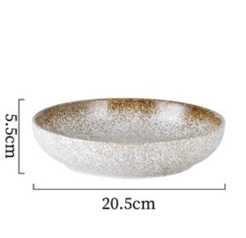 Japanese Ceramic Deep Plate Cutlery - Walfos® Kitchenware