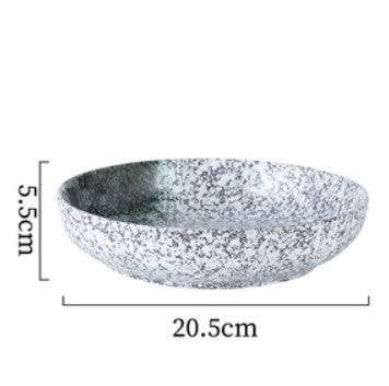 Japanese Ceramic Deep Plate Cutlery - Walfos® Kitchenware