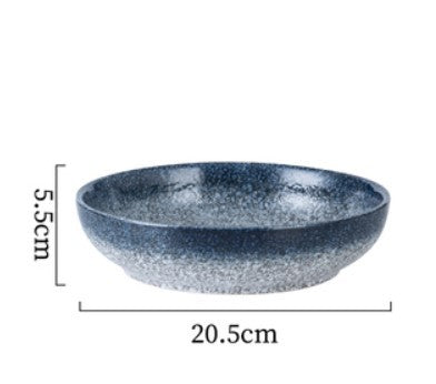 Japanese Ceramic Deep Plate Cutlery - Walfos® Kitchenware