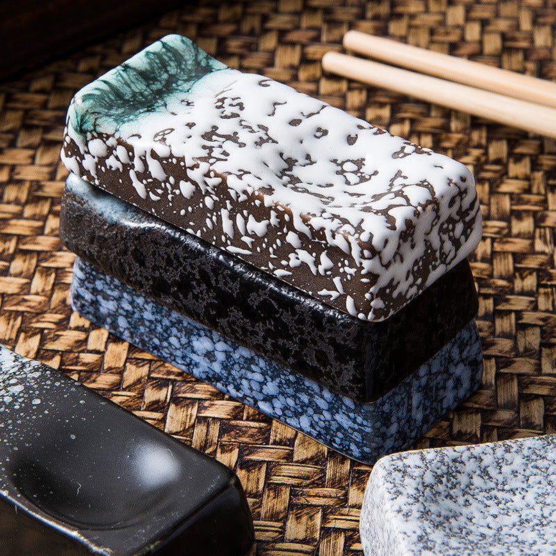 Japanese Ceramic Pillow Holder For Chopsticks - Walfos® Kitchenware
