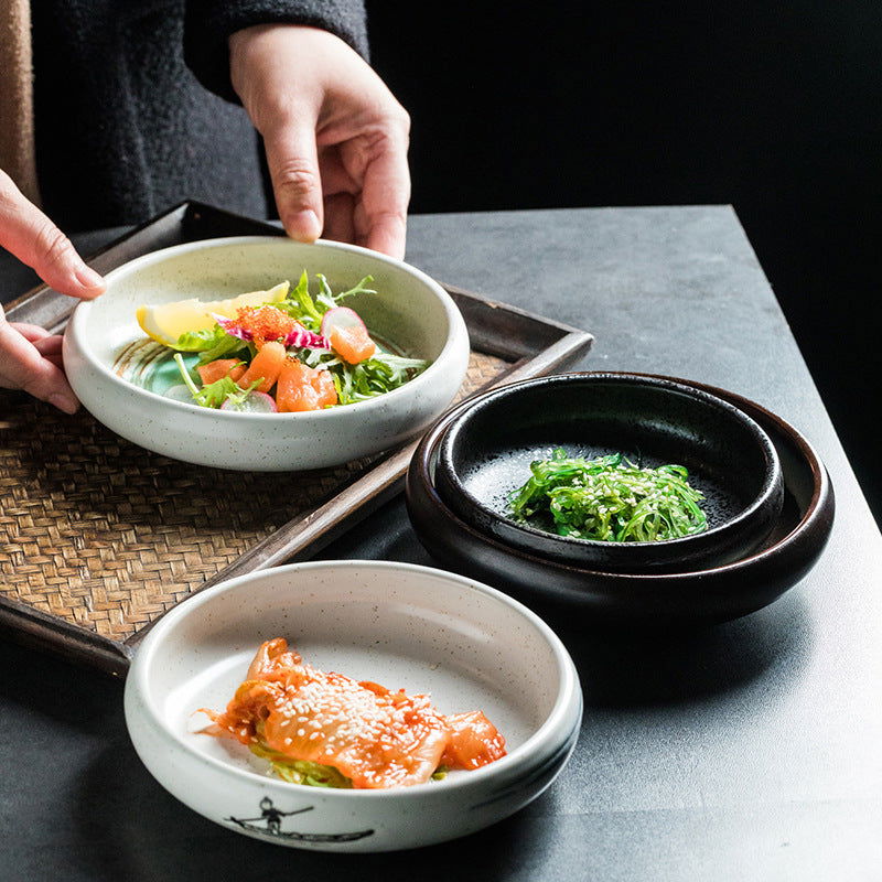 Japanese Ceramic Plate Commercial Tableware - Walfos® Kitchenware