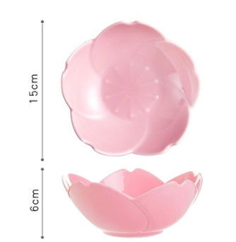 Japanese Ceramic Sakura Plate Creative Dinner Plate - Walfos® Kitchenware