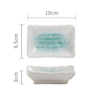 Japanese Ceramic Sauce Seasoning Household Flat Plate - Walfos® Kitchenware