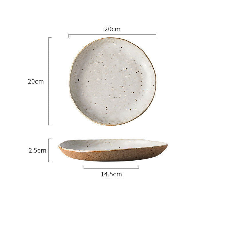 Japanese Ceramic Western Food Plate Fish Plate - Walfos® Kitchenware
