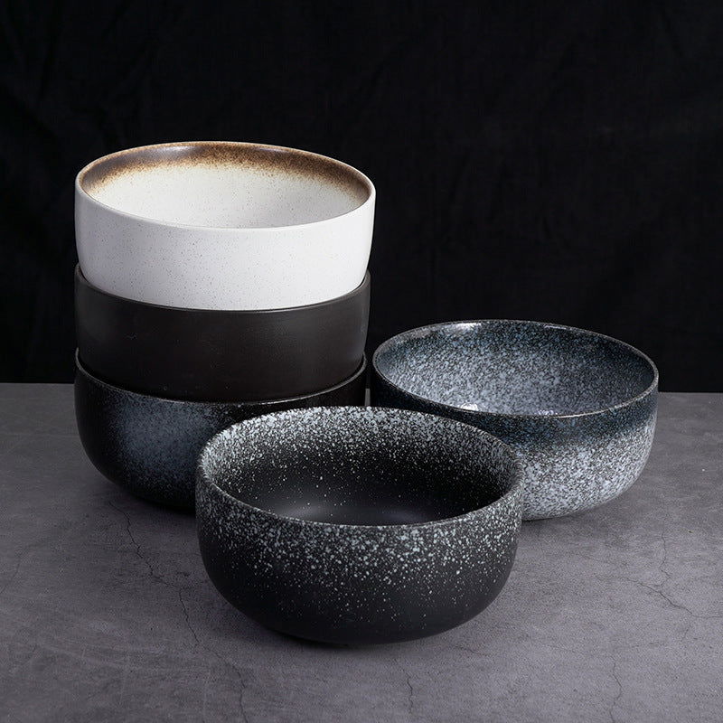 Japanese Ceramic Wholesale Retro Soup Bowl Salad Bowl Tableware - Walfos® Kitchenware