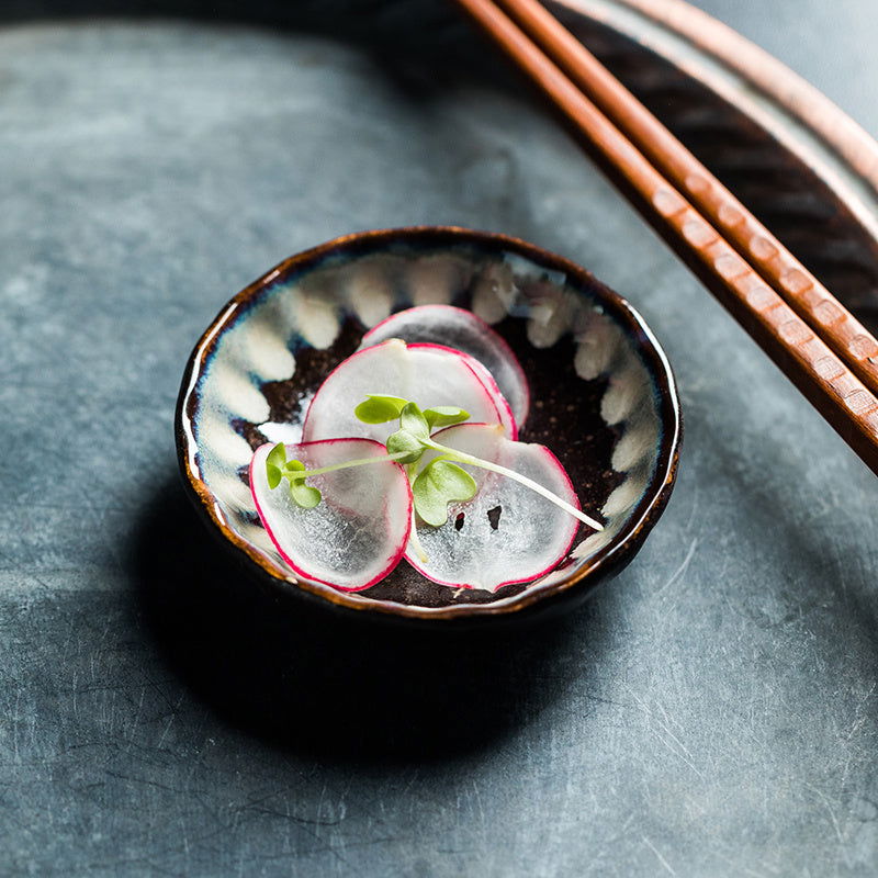 Japanese Chrysanthemum Flavored Ceramic Plate - Walfos® Kitchenware