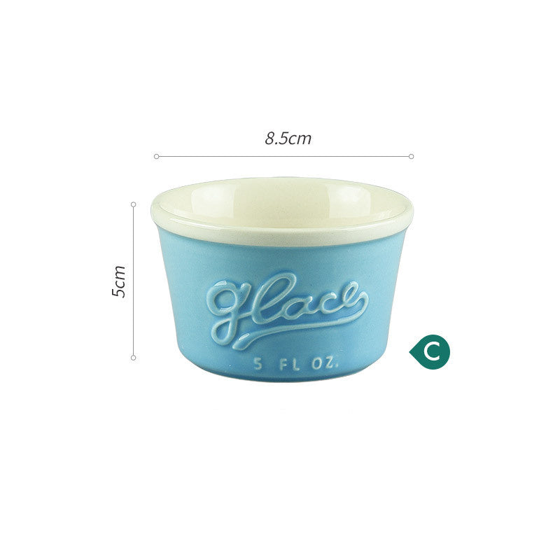 Japanese Color Ceramic Baking Mould Bowl - Walfos® Kitchenware