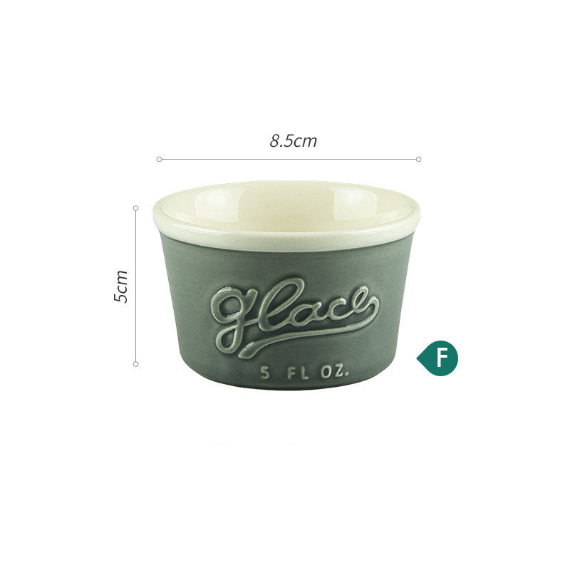 Japanese Color Ceramic Baking Mould Bowl - Walfos® Kitchenware