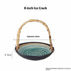 Japanese Cuisine Plate With Handle Basket Plate - Walfos® Kitchenware