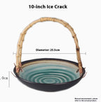 Japanese Cuisine Plate With Handle Basket Plate - Walfos® Kitchenware