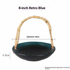 Japanese Cuisine Plate With Handle Basket Plate - Walfos® Kitchenware