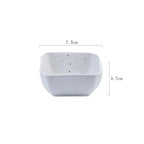 Japanese Dipping Dish Divided Ceramic Multi-style Flavor Dish Snack Dish - Walfos® Kitchenware